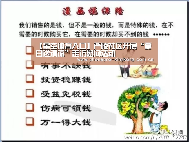 【星空体育入口】严陵社区开展“夏日送清凉”走访慰问活动(图1) 星空体育入口